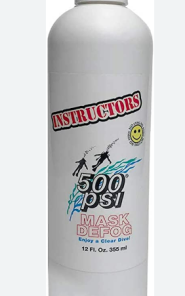 500 psi Defog Instructor bottle 12 fl. oz