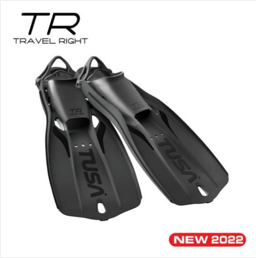 Travel Right Fin Black L - Image 2