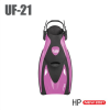 Strap Snorkel Fin Medium Hot Pink