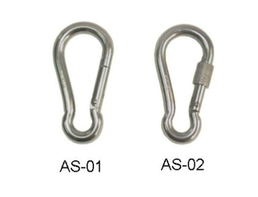 Carabiner Snap Hook Stainless Steel 100mm Large