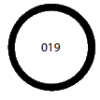 O-ring 019