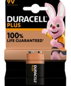 Duracell Plus Alkaline Extra Life 9V