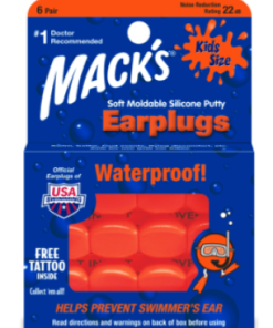 Mack's Pillow Soft Earplugs Kids Size 6 Pair