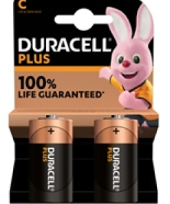 Duracell Plus Alkaline Extra Life C