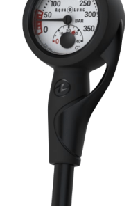 Aqualung Pressure Gauge w/ Hose and Boot PSI