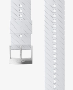 D5 Athletic3 Silicone Strap White