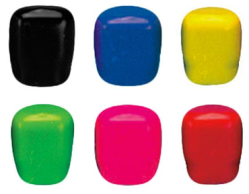 Tank Valve Caps INT Yellow