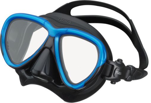 Intega Mask Black - Fishtail Blue