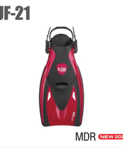 Strap Snorkel Fin Large Red