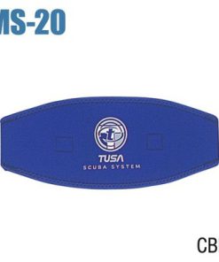 TUSA Mask Strap Cover Blue