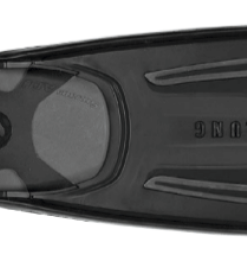 Stratos ADJ Open Heel Fins Black Small