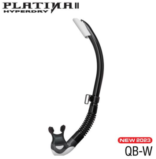 Platina 2 Hyperdry Snorkel Black - White