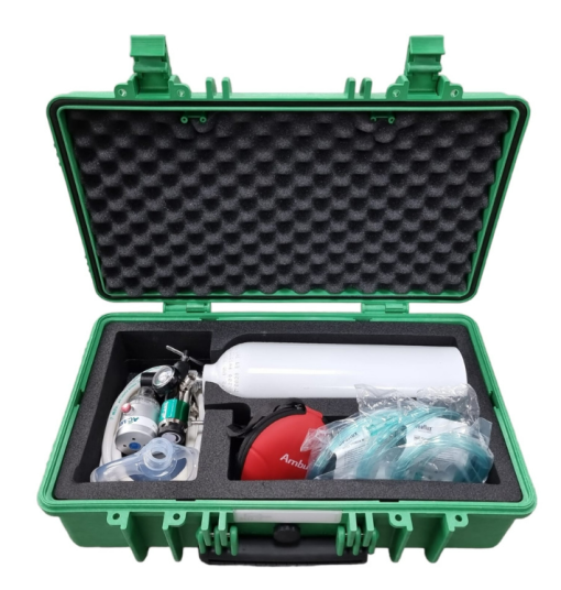 Apox O2 Case 2 Liter with Demand Valve