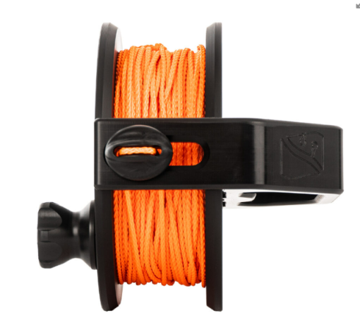 Dive Rite Reel - Azimuth 400' Reel Orange Line - Image 3