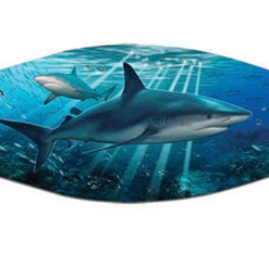 Seascapes Mask Strap Cover - SHARK