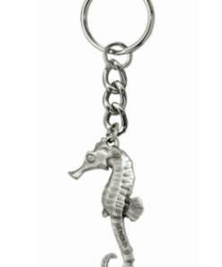 Pewter Keychain - SEAHORSE