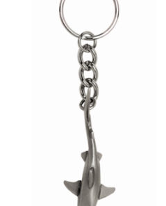 Pewter Keychain - REEF SHARK