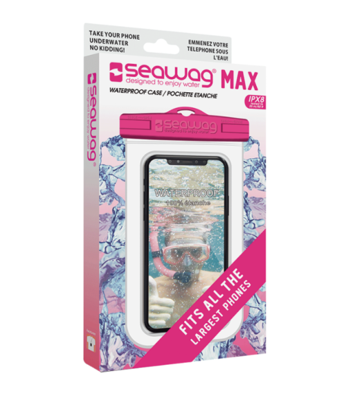 Seawag MAX Waterproof Case White/ Pink