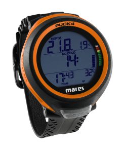 Mares Dive Computer Puck 4 Black/ Orange