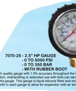 Tank Checker Replacement Gauge w/ Rubber Boot