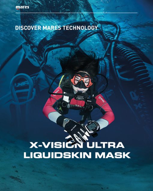 Mares X-Vision Mask Ultra LS Black - Grey - Image 3
