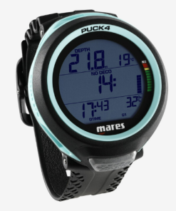 Mares Dive Computer Puck 4 Black/ Aqua