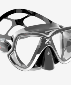 Mares X-Vision Mask Mid 2.0 Black - Black/White
