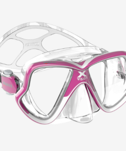 Mares X-Vision Mask Mid 2.0 Clear - Pink/White