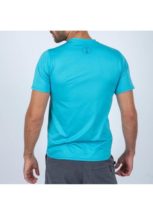 Hydro-T SHORT Sleeve Men Loose Fit AZURE BLUE M - Image 2