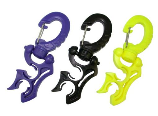 Hose clip / gate swivel Yellow