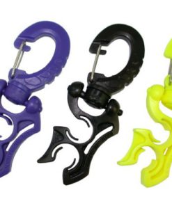 Hose clip / gate swivel Black