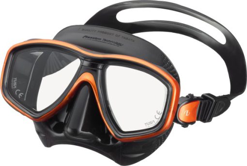 Ceos Mask Black - Orange