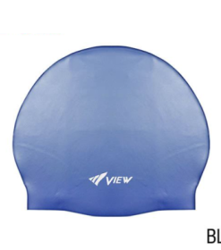 Silicone Pool Cap Light Blue