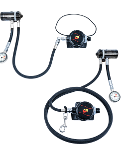REG - XT1/ XT2 Double Sidemount Set - Long Hose conversion- BAR