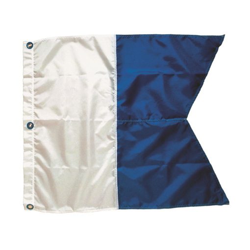 Nylon Alpha Flag 31 x 36"" (#6)