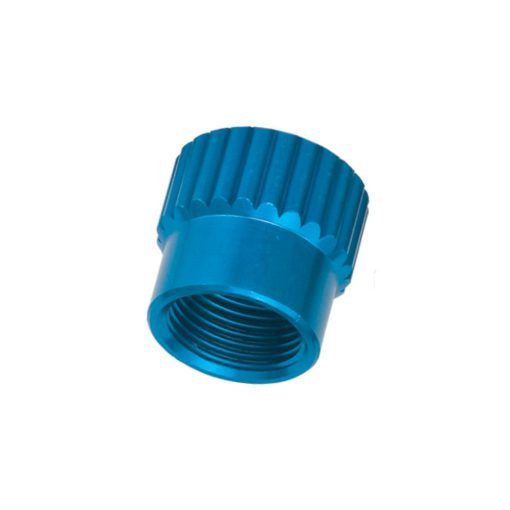 Aluminum Regulator Din Cap - Blue