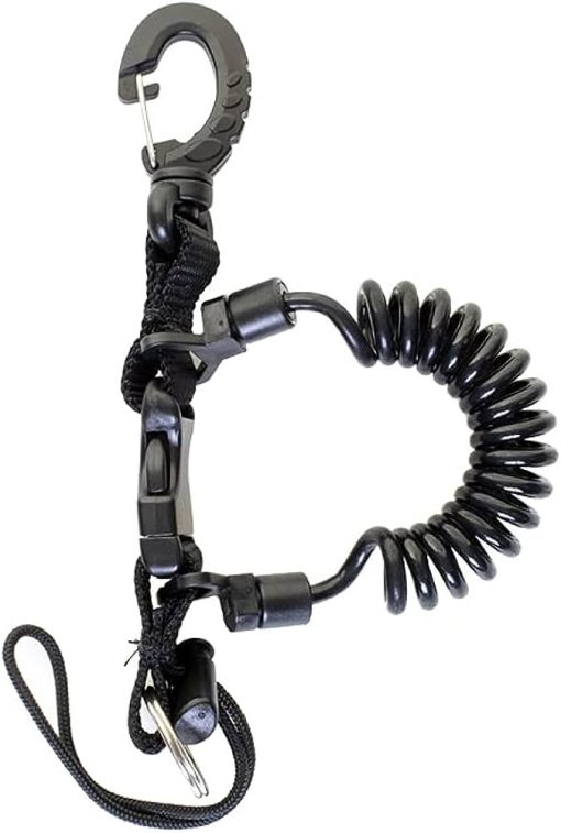 Snappy Coil with 2.75" Stainless Steel Wire Gate Claw Clip
