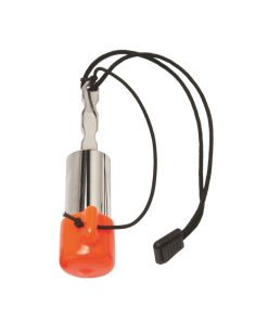 Tank Rattle Metal with Orange cap