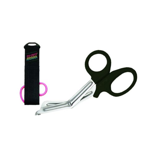 Sea Snips with Sheath - Black