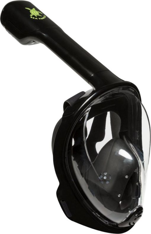 Full Face Mask Sea Turtle Black/Black S/M