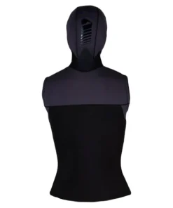 THERMIQ Hooded Vest 5/3MM Men's Black XL