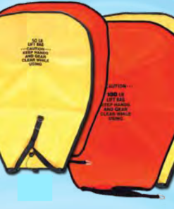 100 lbs. Lift Bag With Dump - Orange