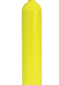 5.8ltr/40cf Aluminum Pony Bottle Yellow (No Valve)